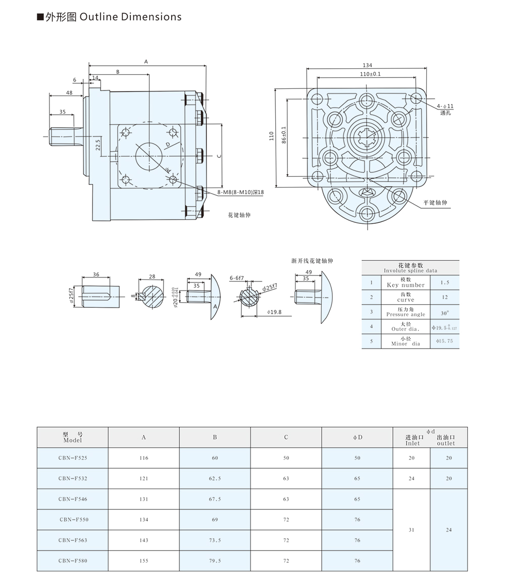 CBN-*5系列齒輪泵